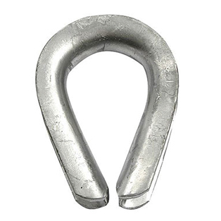 Hot Dipped Heavy-Duty Galvanized Steel Thimbles